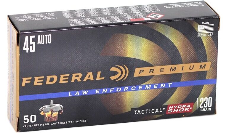 Federal Le Tactical Hydra Shok Auto Gr Hs Jhp P Hs G