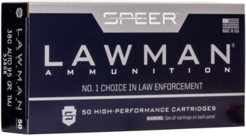 Speer Lawman  | 380 Auto | 95gr | TMJ |  (53608)  |  1000rds  |   No Tax Outside NC  |  INSURED FREE SHIPPING