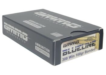 Ammo Inc  | Blueline | 308 Win / 7.62x51 | 168gr | Bonded Soft Point | (308168BND-A20) | 10 x 20 rd boxes  |  200RDS  | No Sales Tax Outside NC  |  FREE SHIPPING!