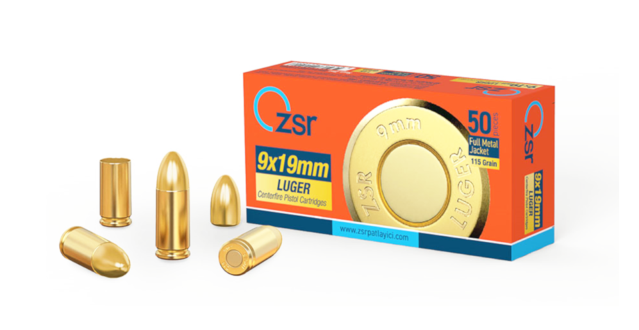 ZSR | 9mm | 115gr | FMJ |  (ZSR9115)  | 1000rds  |  No Sales Tax Outside NC  |  FREE SHIPPING!