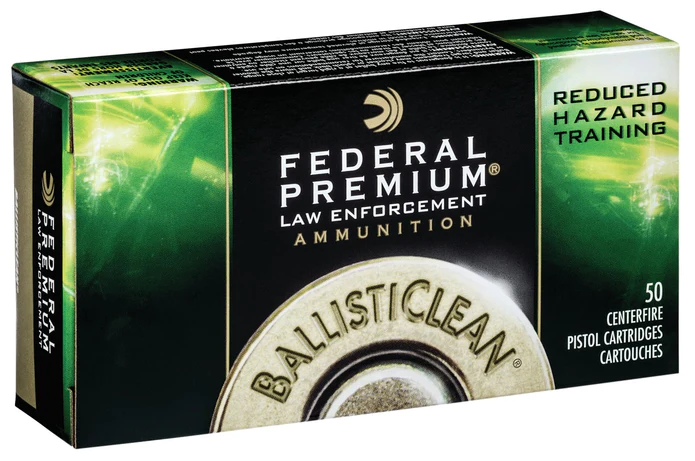 Federal | Ballisticlean LE | 45 Auto | 155gr | Frangible RHT | 1000rds | No Tax Outside NC | INSURED FREE SHIPPING!