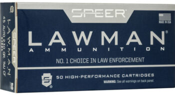 Speer  Lawman  | 45 Auto  |  230gr  | Cleanfire  | TMJ   |  (53885)  |   1000rds  |  No Tax Outside NC ($28.20 Savings @ 6% avg) |   FREE SHIPPING!