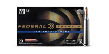 Federal LE  |  Tactical Bonded  |  223 Rem  |  55gr  | Bonded Soft Point   |  (LE223T1)  |  200rds   |  No Tax Outside NC  |  FREE SHIPPING!