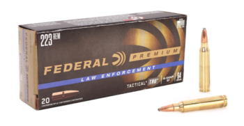 Federal  LE  |  Tactical TRU  |  223 Rem  |  64gr  |    Hi-Shok SP   |  (T223L)  |  500rds   |  No Tax Outside NC  |  FREE SHIPPING!