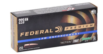 Federal LE  |  Tactical TRU  |  223 Rem  |  55gr  |    Sierra BTHP   |  (T223E)  |  500rds  | No Tax Outside NC ($28.20 Savings @ 6% avg)  |   FREE SHIPPING!