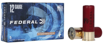 Federal Power-Shok Magnum  | 12ga  |  00 Buck  | 12 Pellet  |  2.75"  |  (F130 00)  |  250rds  |  No Tax Outside NC  |   FREE SHIPPING!