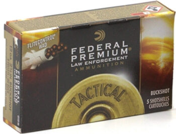 Federal Premium Law Enforcement  | 12ga  |  00 Buck  |   9 Pellet  |  Flite Control Wad  |  2.75"  |  (LE132 00)  |  250 rds  |  No  Tax Outside NC  ($18.00 Savings @ 6% avg) |  FREE SHIPPING!