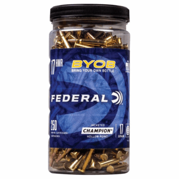 Federal  |  17 HMR  |  17gr  Speer TNT |   JHP  |  (770BTL250)  |  8 x 250rd Bottles | 2000rd Case |   No Tax Outside NC  |  FREE SHIPPING!