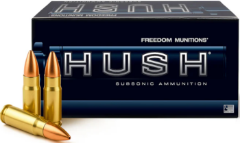 Freedom Munitions |  HUSH Subsonic  |  300 Blackout  |  220gr  Subsonic  | HPBT  |  (FMH300H220N50)  |  500rds  |  No Tax Outside NC  |  INSURED FREE SHIPPING