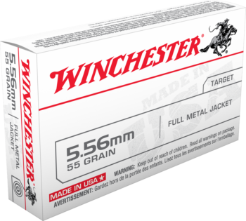 Winchester  | 5.56 NATO |  55gr  |   FMJ   |  (Q3131)  |  1000rd  |  No Sales Tax Outside NC  |  INSURED FREE SHIPPING!